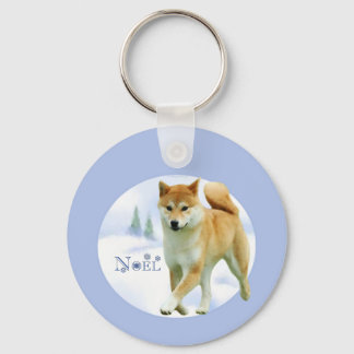 Shiba Noel Keychain