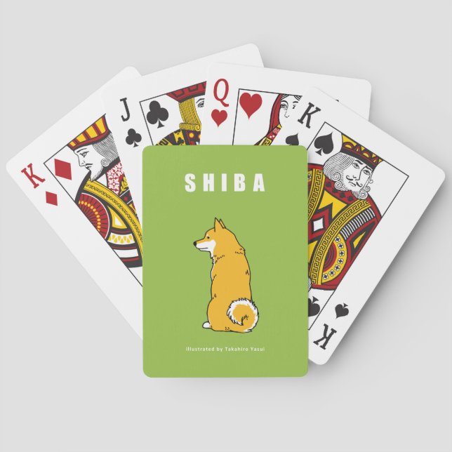 Shiba Playing Cards (Back)