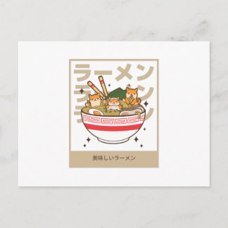 Shiba Style - Delicious Ramen Ramen Fans Postcard