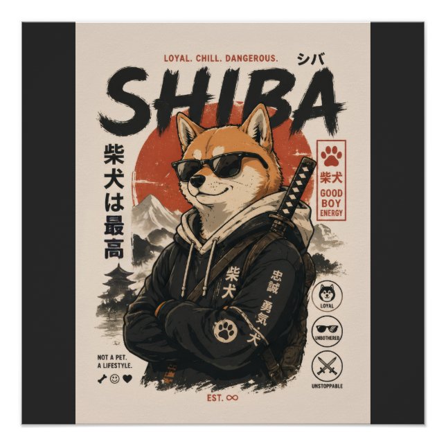 SHIBA THE PROTECTOR POSTER (Front)
