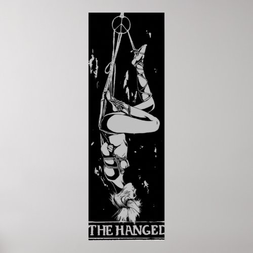 shibari hanged poster