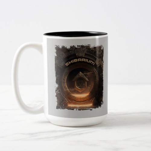 Shibarium Stargate Shiba Inu Portal Two_Tone Coffee Mug