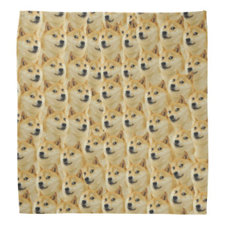 shibe doge fun and funny meme adorable bandana
