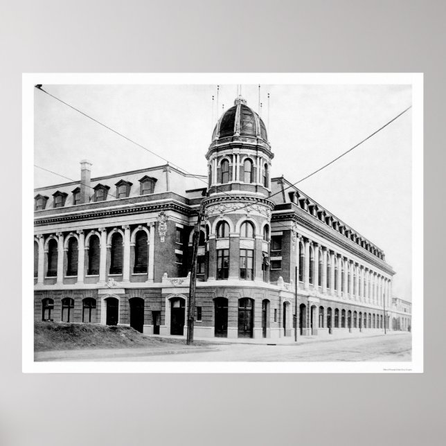 Shibe Park Baseball 1913 Poster (Front)