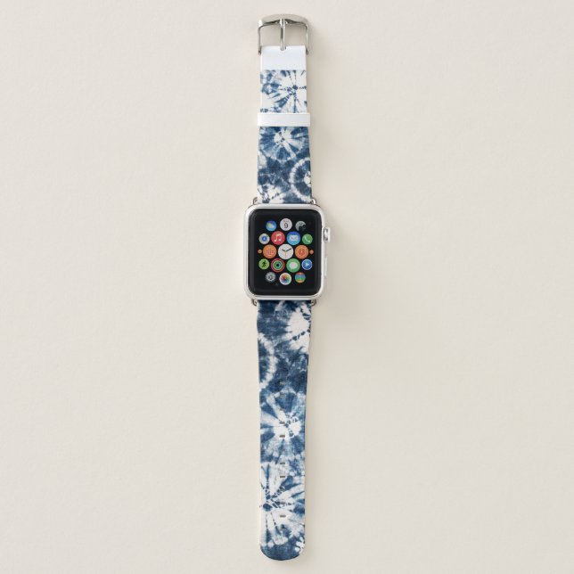 Shibori Apple Watch Band (Front)