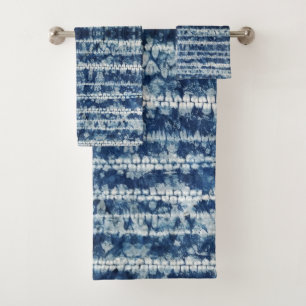 Shibori Bath Towel Set