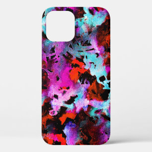 Shibori Batik: Watercolor Gradient Tie Dye iPhone 12 Case