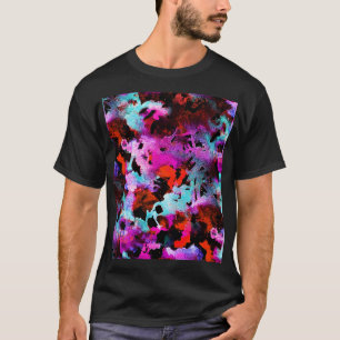 Shibori Batik: Watercolor Gradient Tie Dye T-Shirt