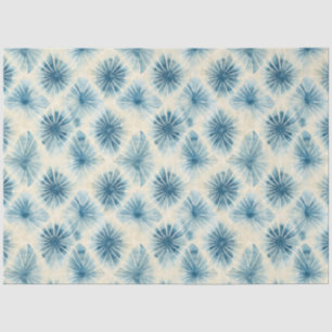 Shibori Blue Japanese Textile Art No 16 Tissue Paper