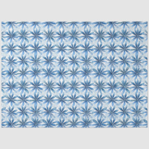 Shibori Blue Japanese Textile Art No 17 Tissue Paper