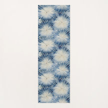 Shibori Blue Tie Dye Japan Traditional Pattern No1