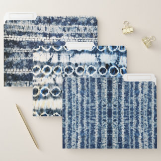 Shibori File Folder