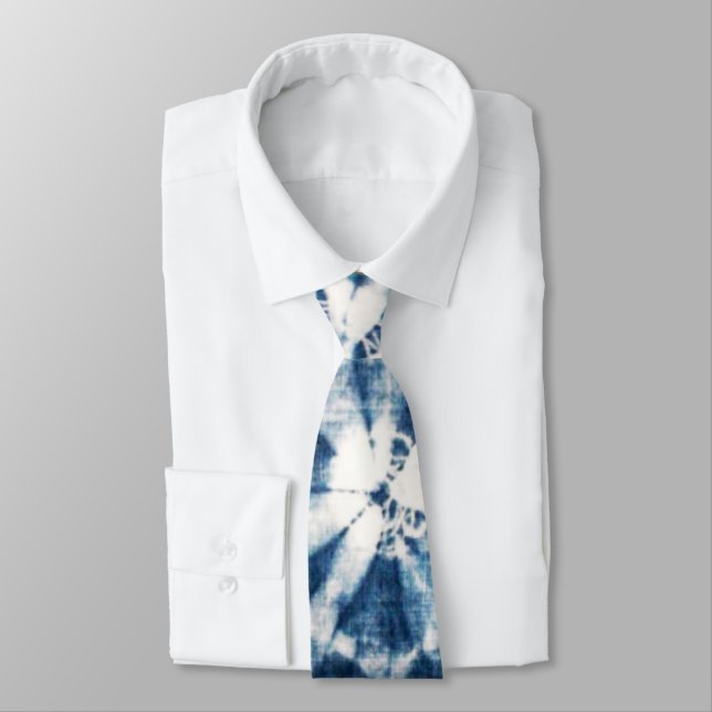 Shibori Neck Tie (Tied)