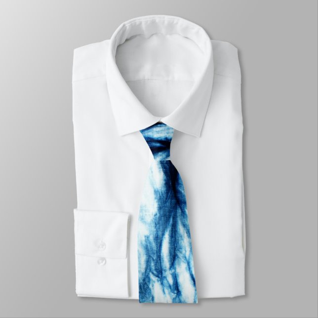 Shibori Neck Tie (Tied)