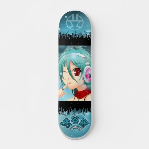 Shibuya Girl _  Michiko Skateboard