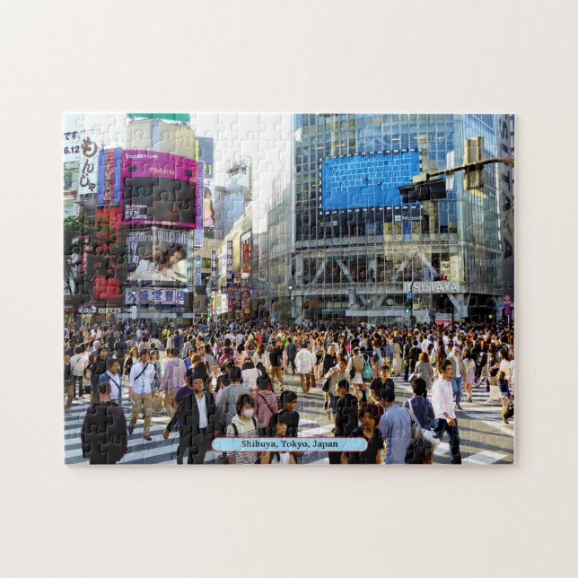 Shibuya, Tokyo, Japan Jigsaw Puzzle (Horizontal)