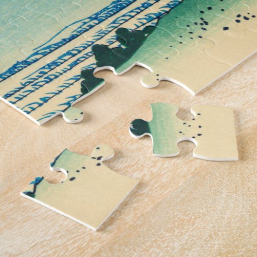 Shichiri beach in Sagami Province Jigsaw Puzzle