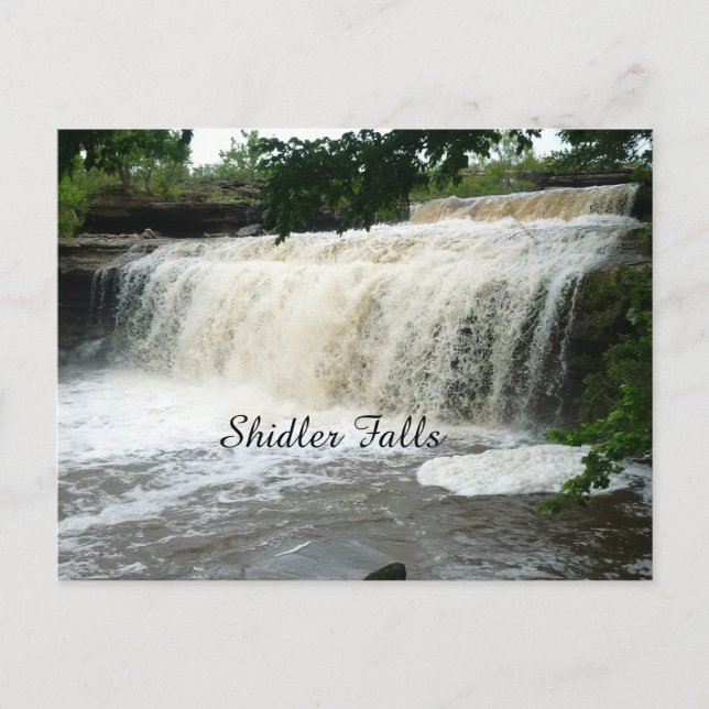 Shidler Falls Postcard (Front)