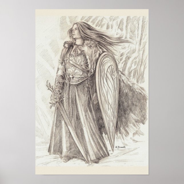 Shield Maiden of Avalon Poster (Front)