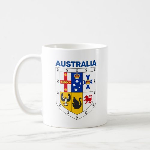 Shield of arms of Australia Coffee Mug