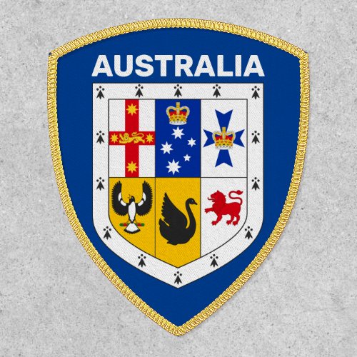 Shield of arms of Australia Patch