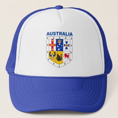 Shield of arms of Australia Trucker Hat