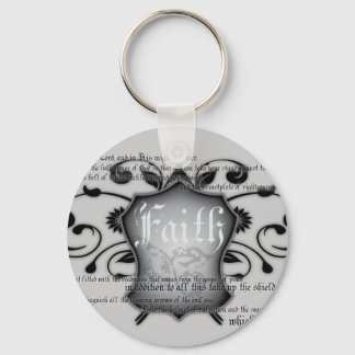 Shield of Faith (armor of God) Christian keychain