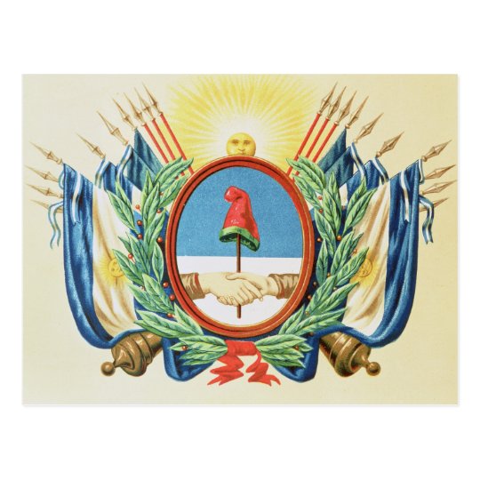 Shield of the Confederation of Argentina Postcard