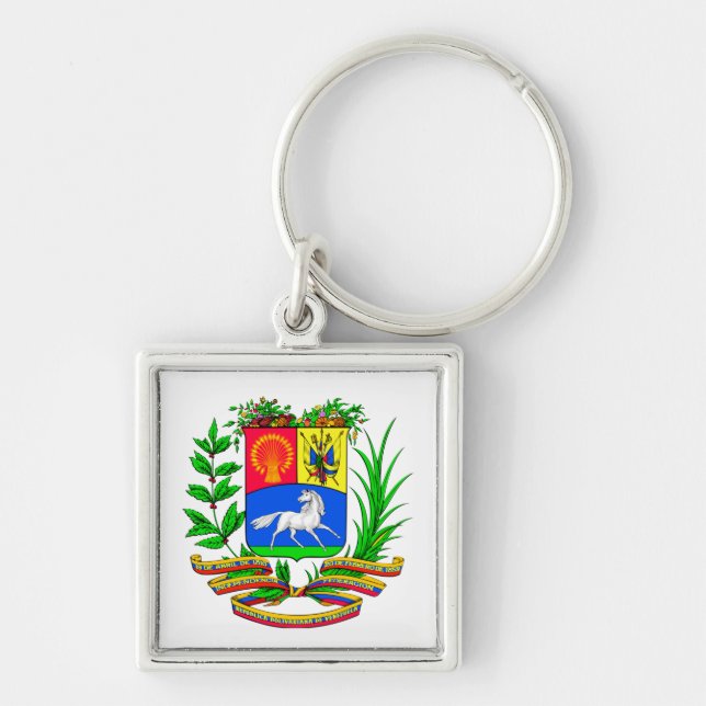 Shield of Venezuela Keychain (Front)
