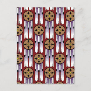 Shield Swatch Postcard