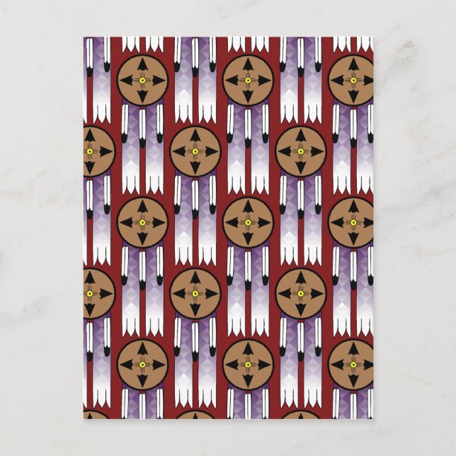 Shield Swatch Postcard (Front)