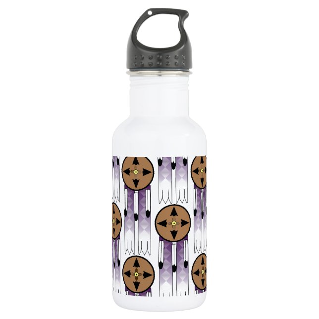 Shield Swatch Water Bottle (Front)