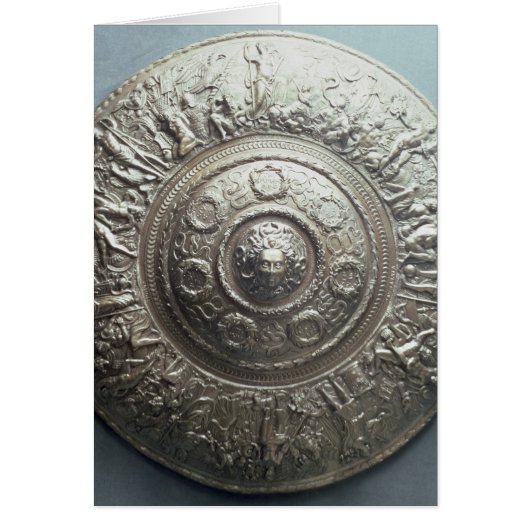 Shield with the head of Medusa, 1552 Cards (Front)