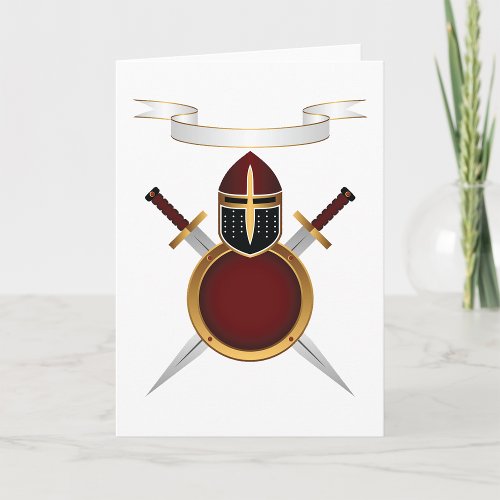 Shields and Swords Greeting Cards