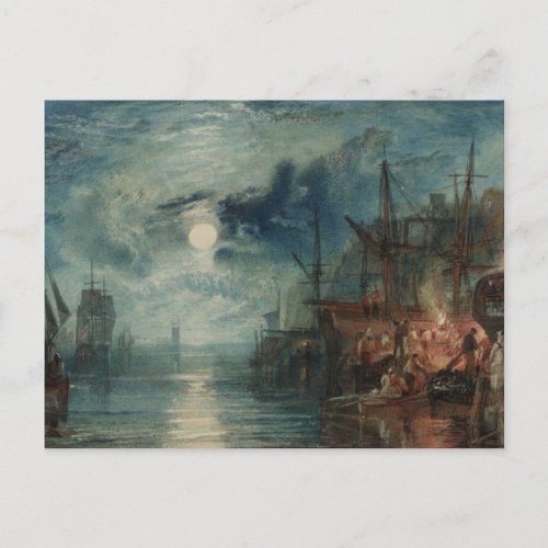 Shields on the River Tyne by JMW Turner Postcard