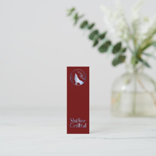 Shifter Central Bookmark Calling Card