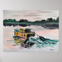 'Shiftin' on the Shannon' Poster