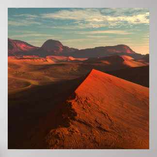 Shifting Sands Square Poster