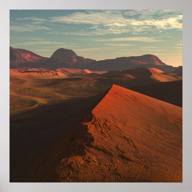 Shifting Sands Square Poster (Front)