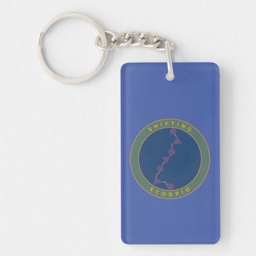 Shifting Scorpio  Keychain