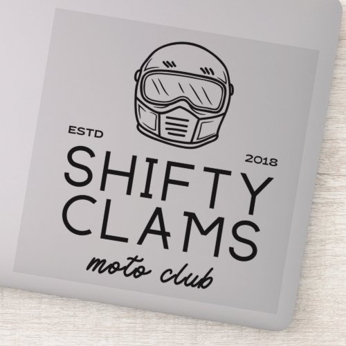 Shifty Clams Vinyl Sticker