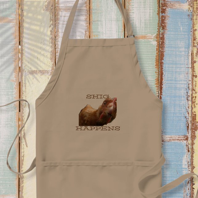 Shig Happens Barbecue Apron (Creator Uploaded)