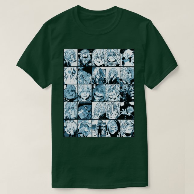 Shigaraki Collage color version T-Shirt (Design Front)