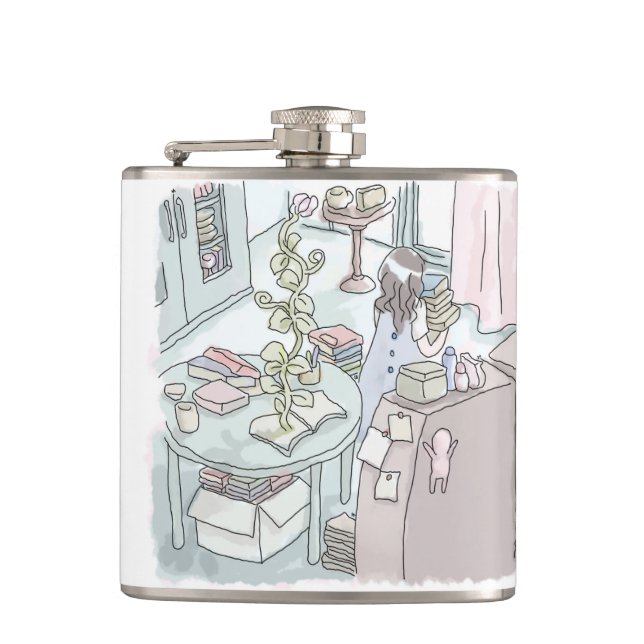 Shigi Sammu Flask (Front)