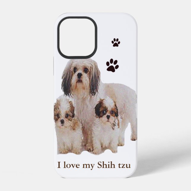 Shih-tsu Iphone Case (Back)