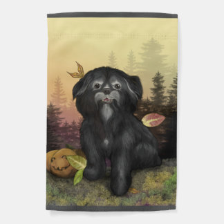 Shih-Tzu Autumn: Garden Flag