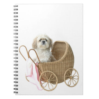 Shih Tzu baby carriage Notebook