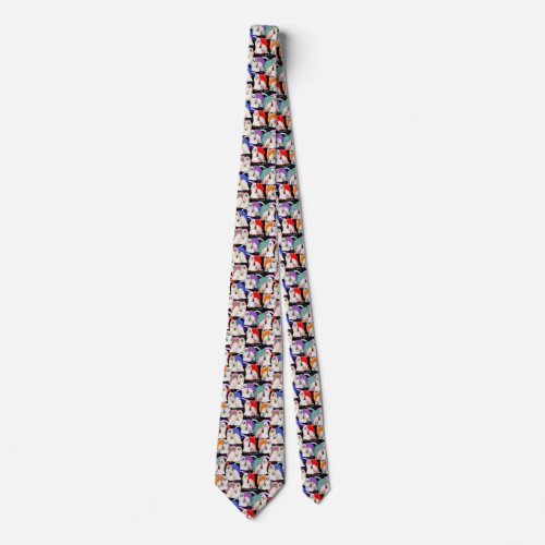 Shih Tzu Beauties  Neck Tie