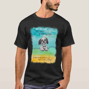 Shih Tzu  Birthday For Kids Teen Adult Love Dog T-Shirt