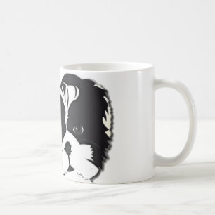 Shih Tzu Black White Dog Pet Coffee Mug
